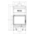 КАМИННАЯ ТОПКА С ВОДЯНЫМ КОНТУРОМ HITZE ALBERO AQUASYSTEM ALAQS59X43.S